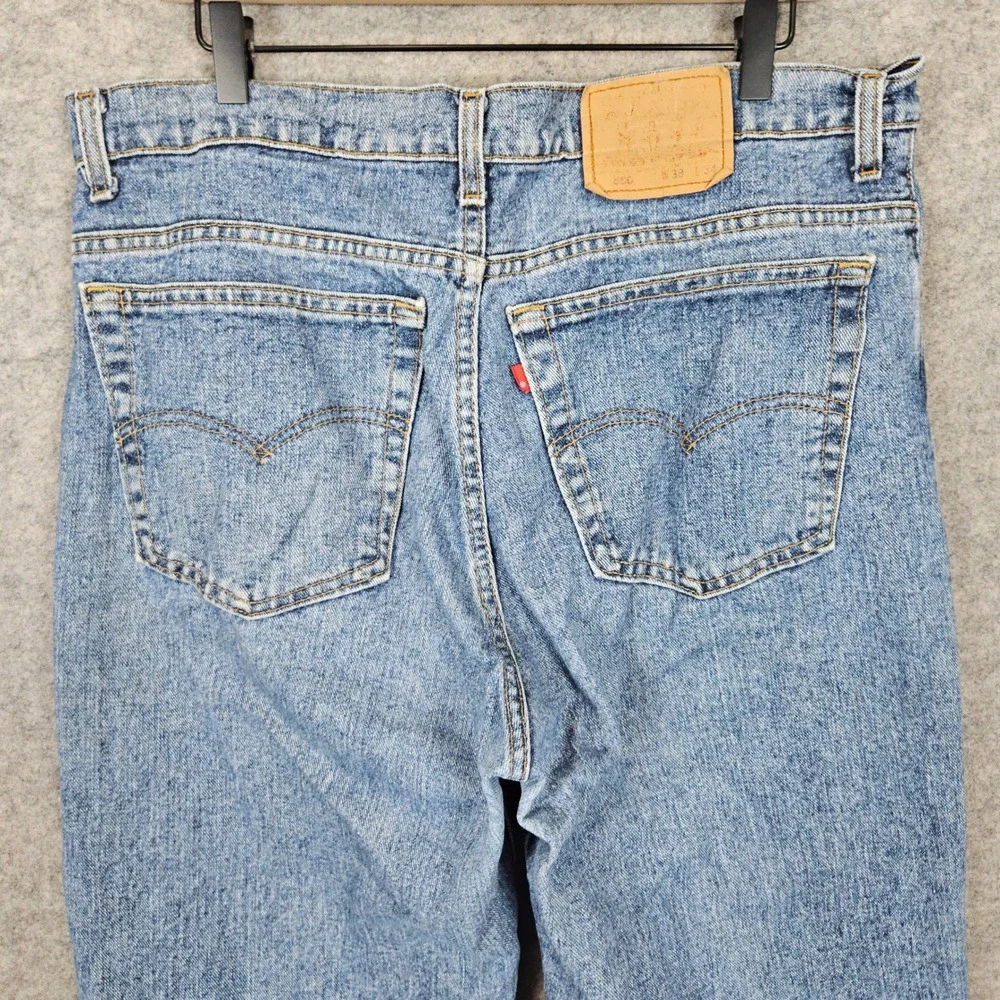 Levi's 550 Men's Blue Jeans Size 38x34 (ACTUAL 36x34) 100% Cotton Vintage 1992‎